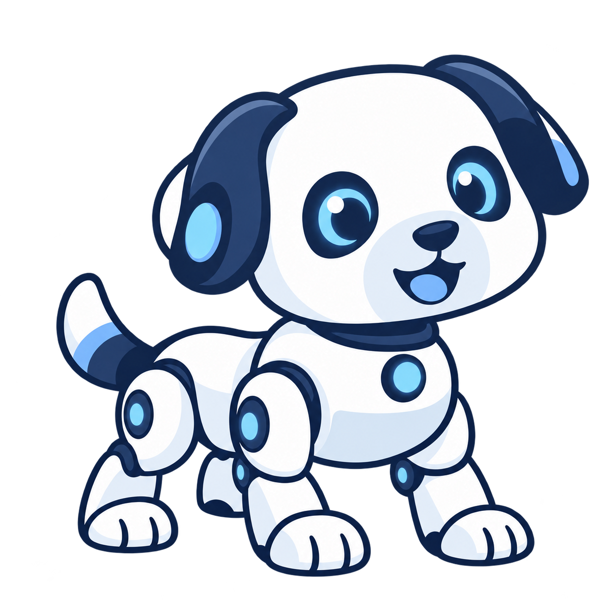 D.O.G.S. robot dog mascot